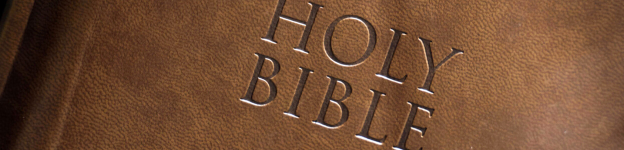 What We Believe - The Bible header